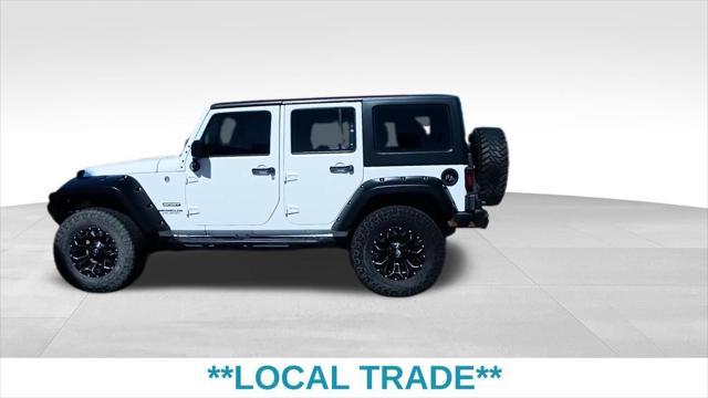 used 2017 Jeep Wrangler Unlimited car, priced at $20,599