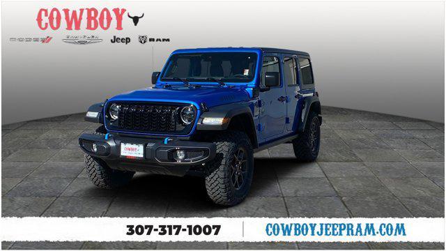 new 2024 Jeep Wrangler 4xe car, priced at $49,615
