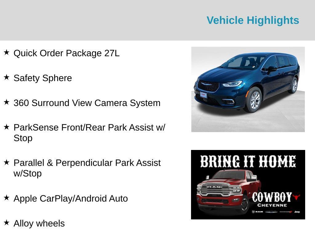 new 2025 Chrysler Pacifica car, priced at $42,090