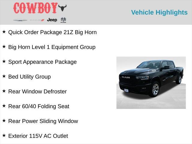 new 2025 Ram 1500 car, priced at $49,973