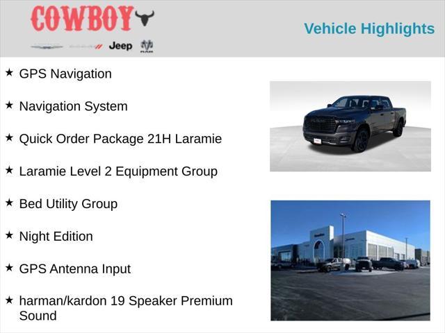 new 2025 Ram 1500 car, priced at $61,969
