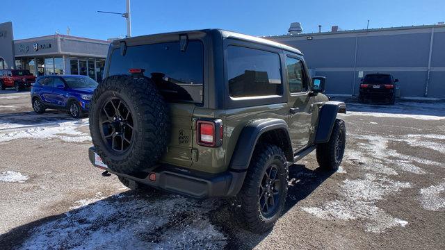 new 2025 Jeep Wrangler car, priced at $40,956