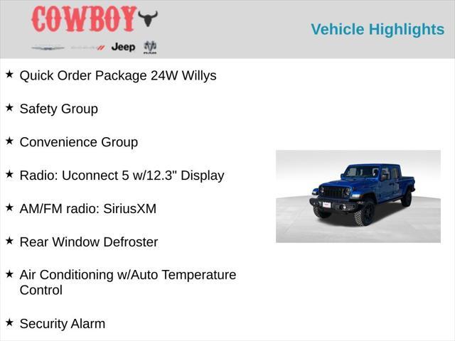new 2025 Jeep Gladiator car, priced at $48,268