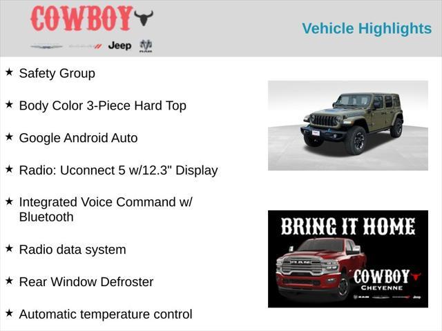 new 2025 Jeep Wrangler 4xe car, priced at $58,233