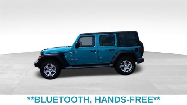 used 2020 Jeep Wrangler Unlimited car, priced at $27,033