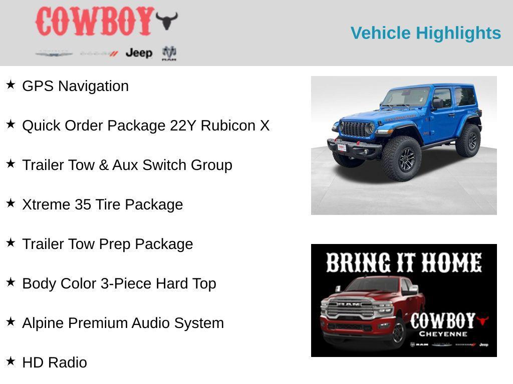 new 2025 Jeep Wrangler car, priced at $60,180
