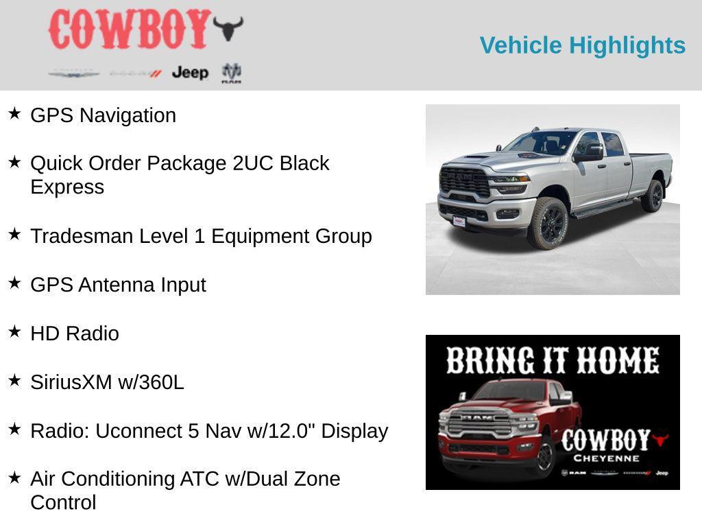 new 2026 Ram 2500 car, priced at $56,835