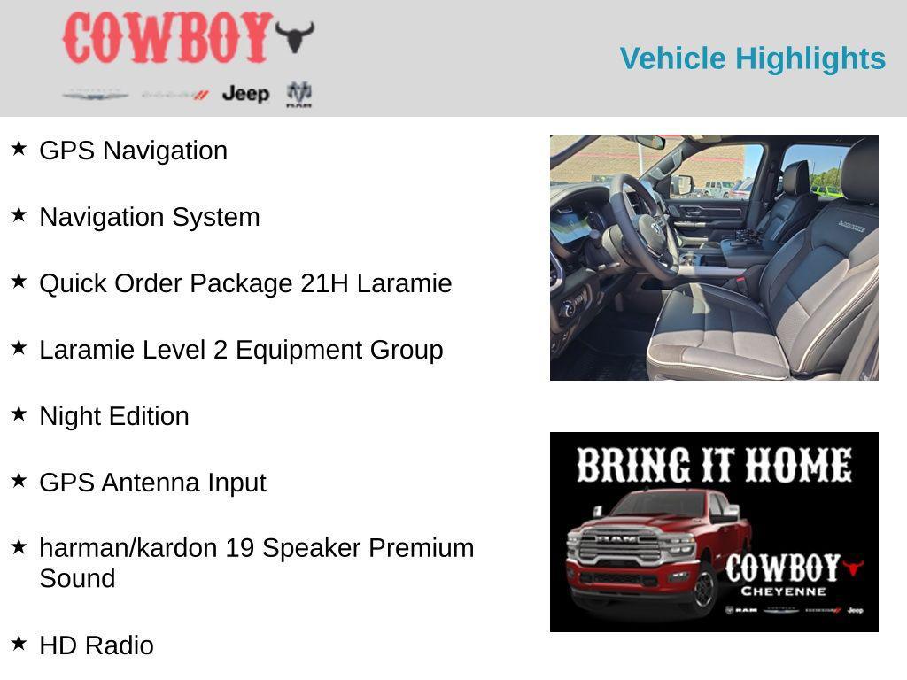 new 2025 Ram 1500 car, priced at $64,652