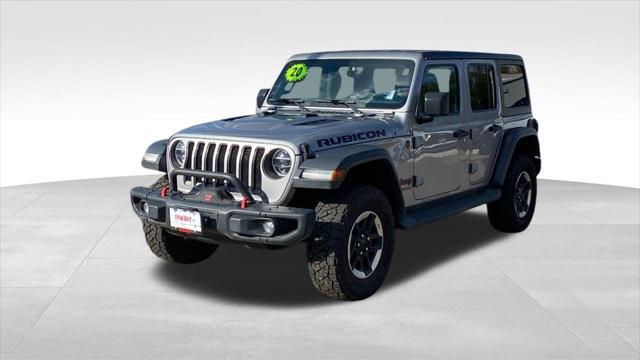 used 2020 Jeep Wrangler Unlimited car, priced at $37,907