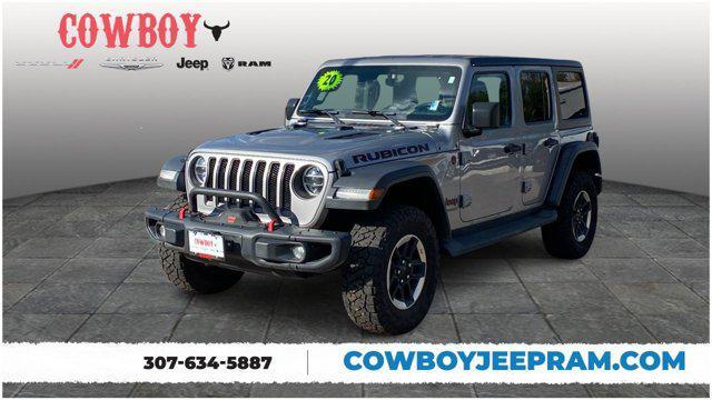 used 2020 Jeep Wrangler Unlimited car, priced at $38,924