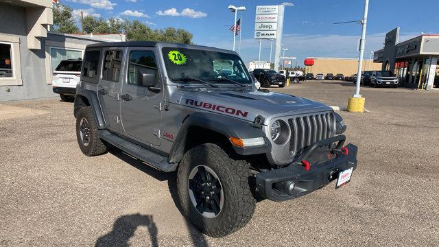 used 2020 Jeep Wrangler Unlimited car, priced at $38,924