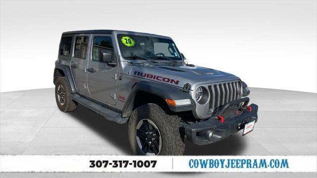 used 2020 Jeep Wrangler Unlimited car, priced at $37,907
