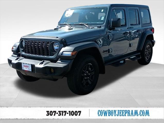 used 2024 Jeep Wrangler car, priced at $35,317