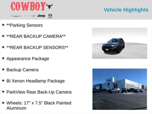 used 2021 Jeep Cherokee car, priced at $25,989