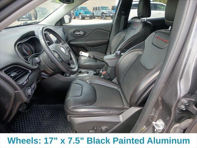 used 2021 Jeep Cherokee car, priced at $25,989