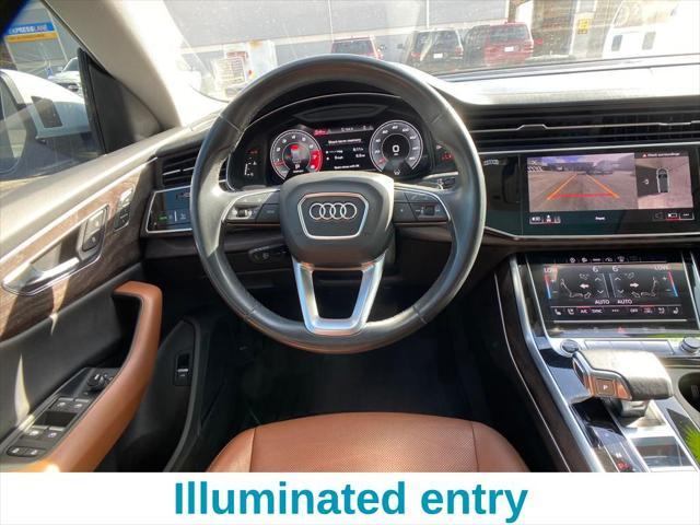 used 2021 Audi Q8 car, priced at $36,333