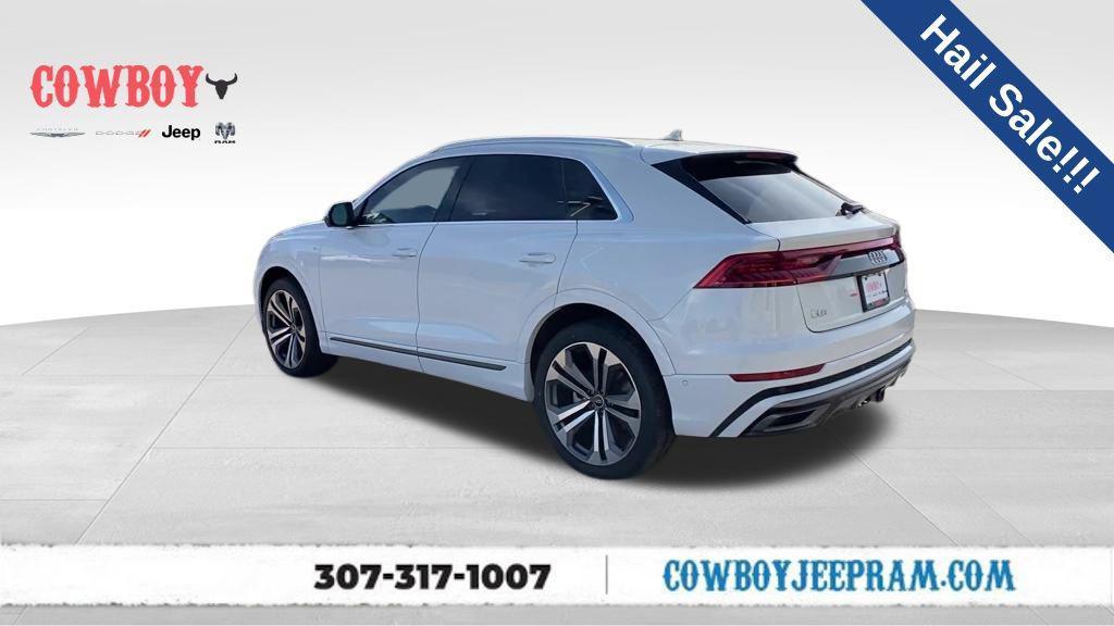 used 2021 Audi Q8 car, priced at $35,299