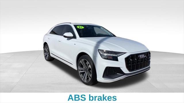 used 2021 Audi Q8 car, priced at $36,333