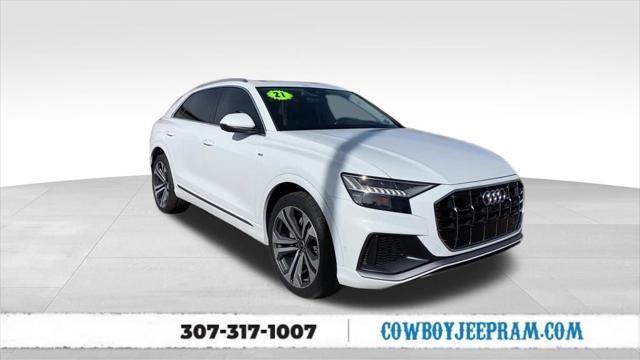 used 2021 Audi Q8 car, priced at $36,624