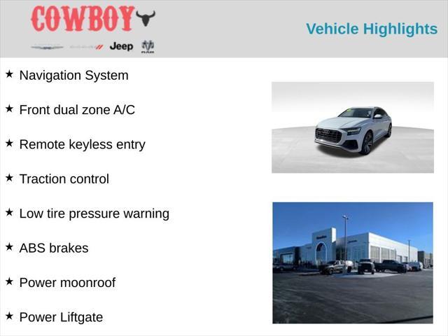used 2021 Audi Q8 car, priced at $37,352