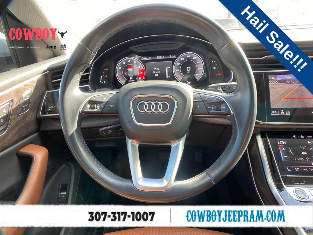 used 2021 Audi Q8 car, priced at $35,299