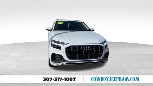 used 2021 Audi Q8 car, priced at $36,624