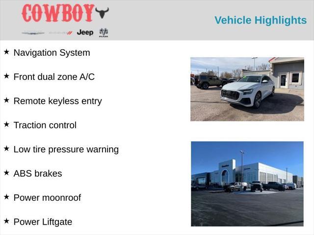 used 2021 Audi Q8 car, priced at $36,333