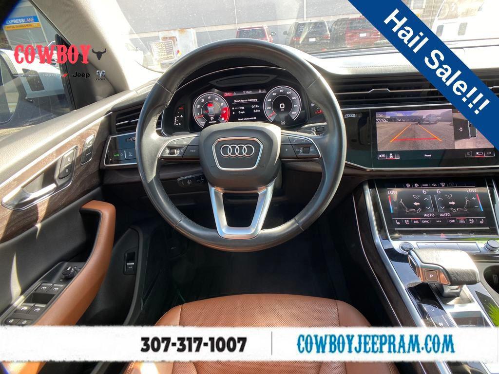used 2021 Audi Q8 car, priced at $35,299
