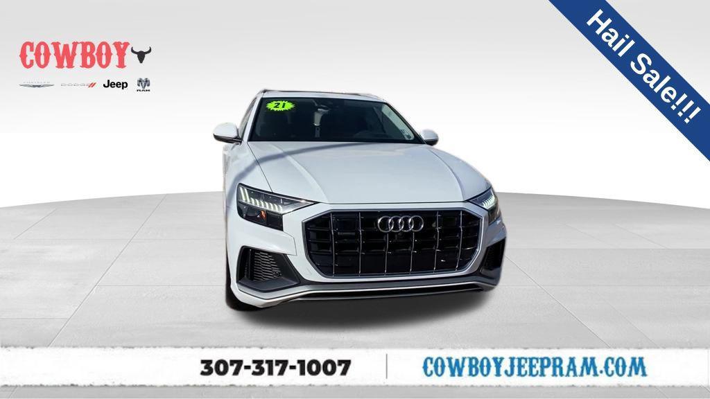 used 2021 Audi Q8 car, priced at $35,299