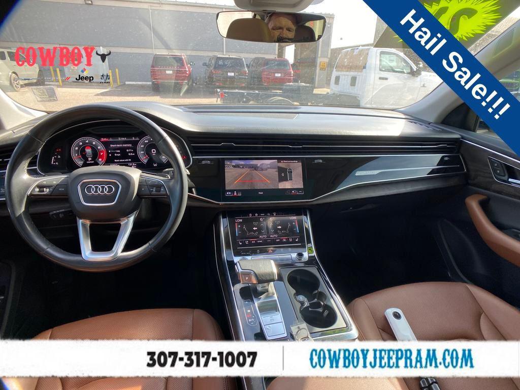 used 2021 Audi Q8 car, priced at $35,299