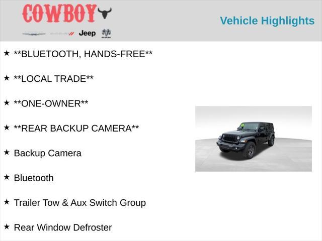 used 2025 Jeep Wrangler car, priced at $41,832