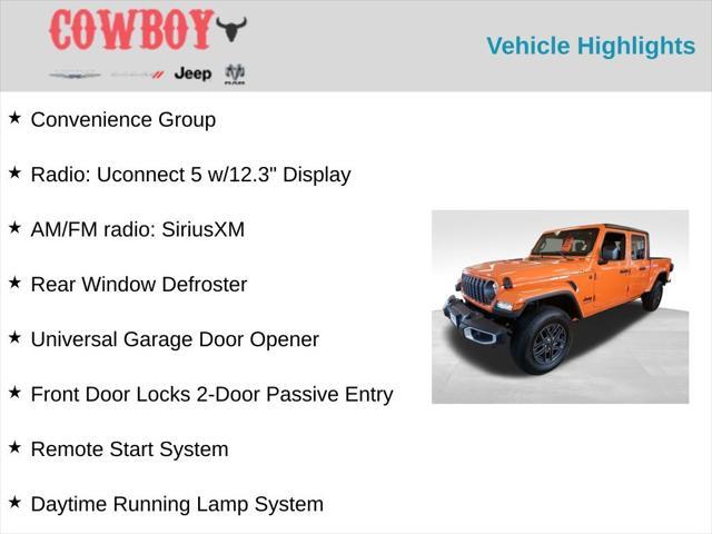new 2025 Jeep Gladiator car, priced at $46,195