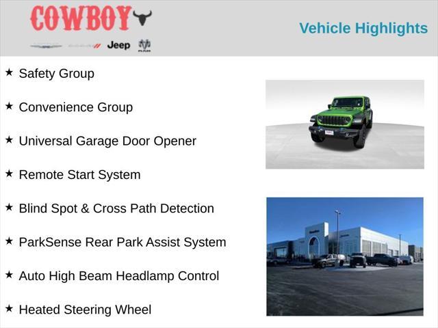 new 2025 Jeep Wrangler 4xe car, priced at $49,424