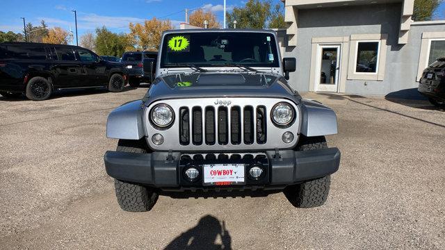 used 2017 Jeep Wrangler Unlimited car, priced at $27,398