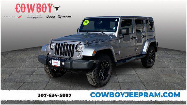 used 2017 Jeep Wrangler Unlimited car, priced at $27,398