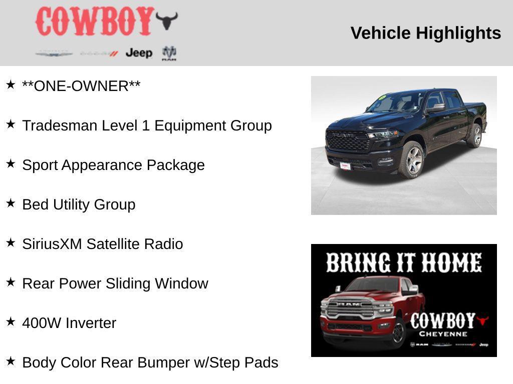 used 2025 Ram 1500 car, priced at $38,781