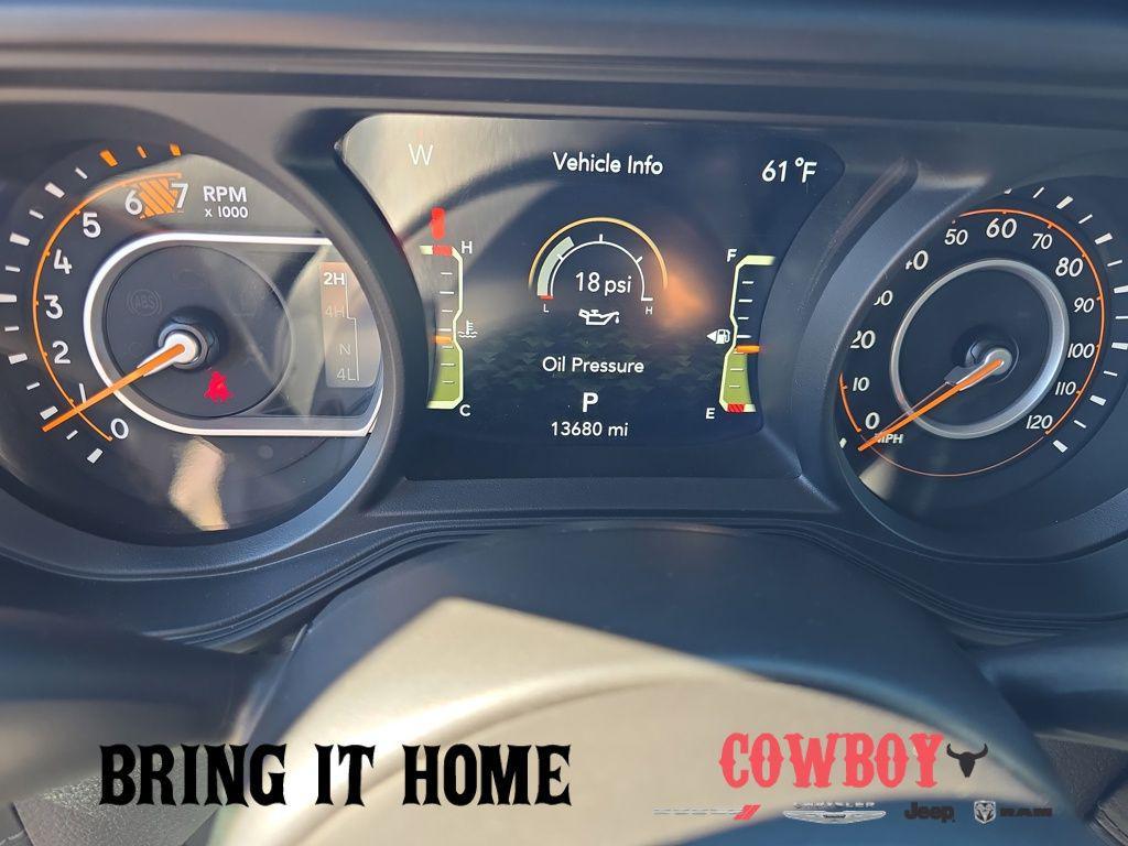 used 2025 Jeep Wrangler car, priced at $43,227