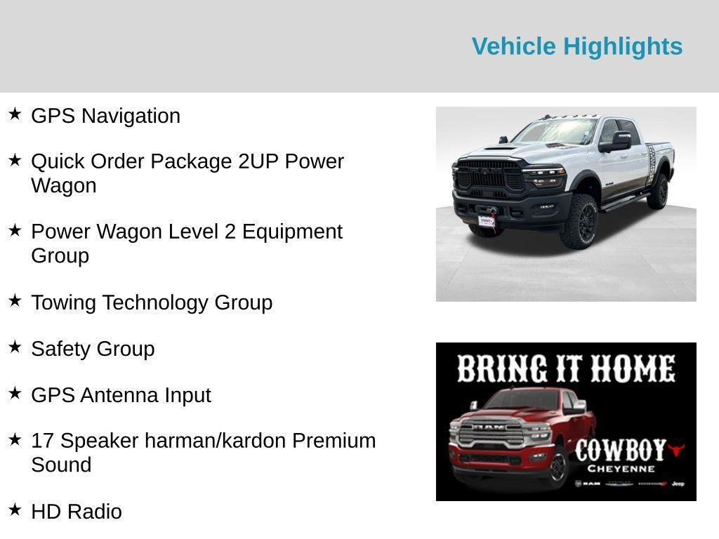 new 2025 Ram 2500 car, priced at $78,000