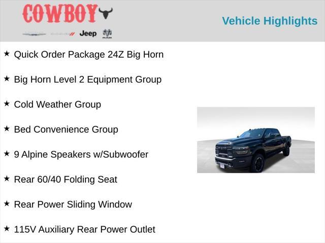 new 2025 Ram 2500 car, priced at $70,952