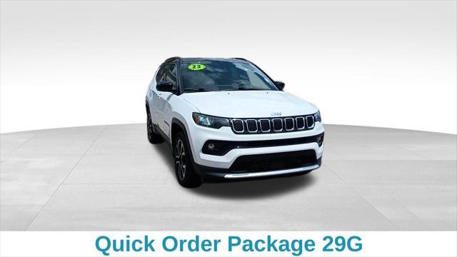 used 2023 Jeep Compass car, priced at $24,957