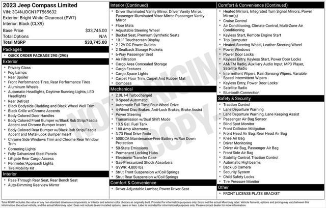 used 2023 Jeep Compass car