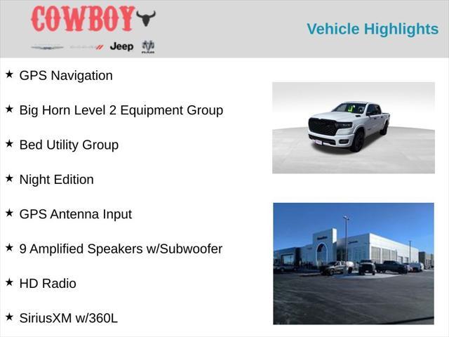 new 2025 Ram 1500 car, priced at $53,252