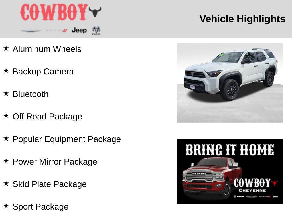 used 2025 Toyota 4Runner car, priced at $54,698