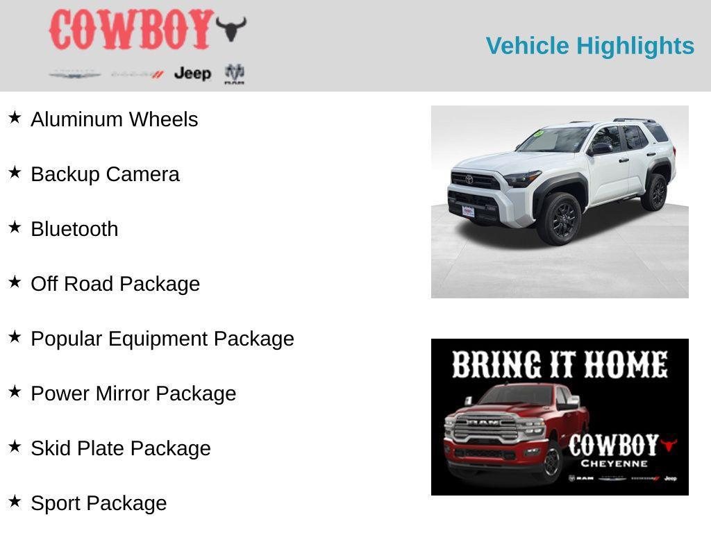 used 2025 Toyota 4Runner car, priced at $54,730