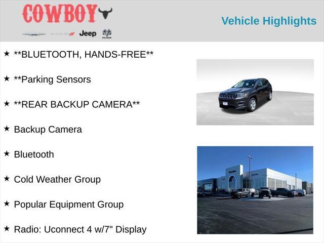 used 2018 Jeep Compass car, priced at $18,635