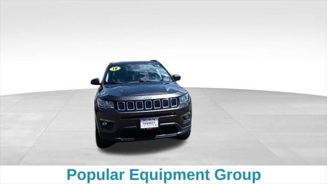 used 2018 Jeep Compass car, priced at $18,635