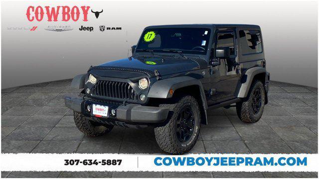 used 2017 Jeep Wrangler car, priced at $24,420