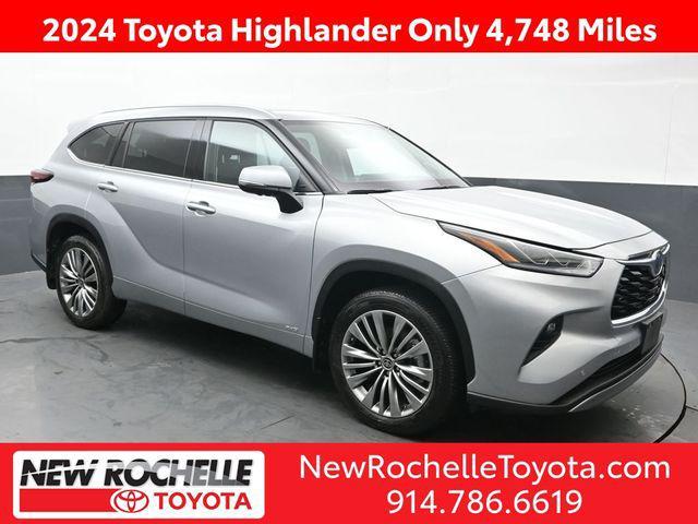 used 2024 Toyota Highlander Hybrid car, priced at $55,376