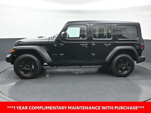used 2022 Jeep Wrangler Unlimited car, priced at $42,998