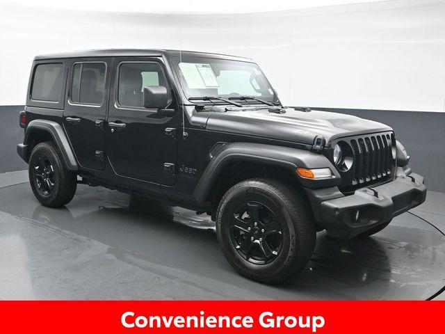 used 2022 Jeep Wrangler Unlimited car, priced at $42,998